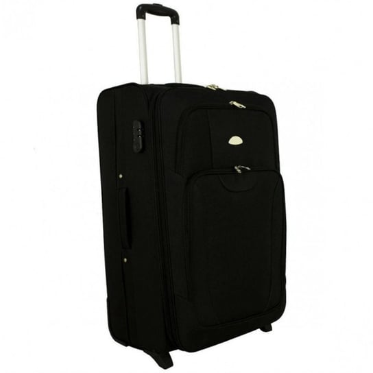 Duża walizka PELLUCCI RGL 1003 L Czarna KEMER