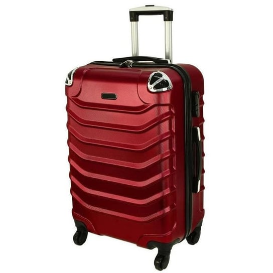 Duża walizka PELLUCCI RGL 730 L Bordowa - bordowy PELLUCCI