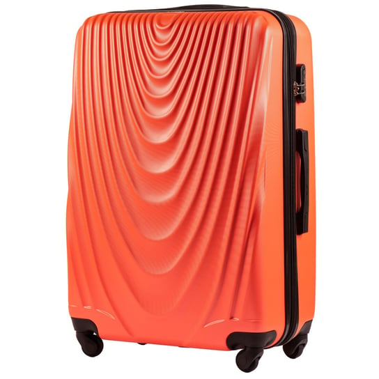 Duża walizka podróżna Wings L, Flue Orange Wings