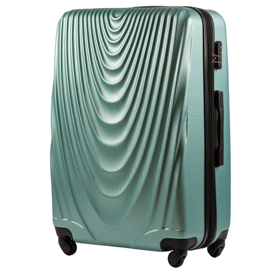 Duża walizka podróżna Wings L, Gold green Wings