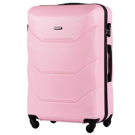 Duża walizka podróżna Wings L, Light Pink Wings