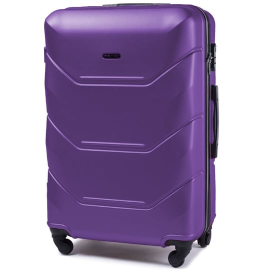 Duża walizka podróżna Wings L, Purple Wings