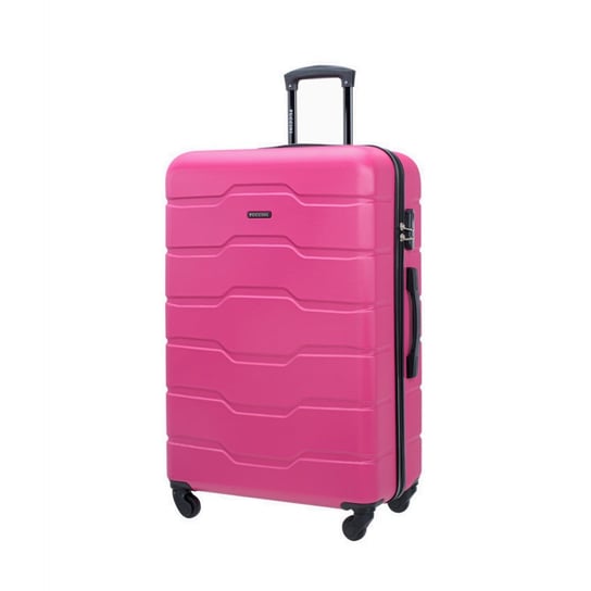 Duża walizka PUCCINI ALICANTE ABS024A 3A Różowa PUCCINI