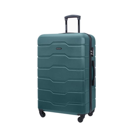 Duża walizka PUCCINI ALICANTE ABS024A 5 Zielona PUCCINI