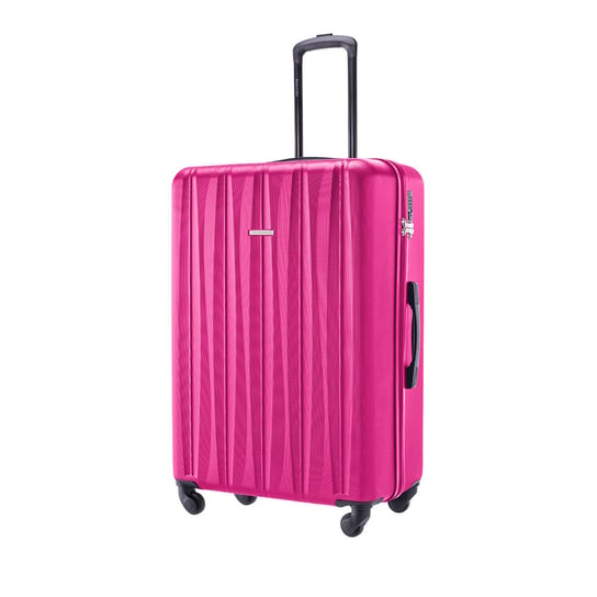 Duża walizka PUCCINI BALI ABS021A 3A Różowa PUCCINI