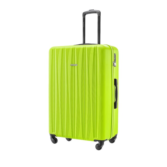 Duża walizka PUCCINI BALI ABS021A 5B Limonkowy PUCCINI