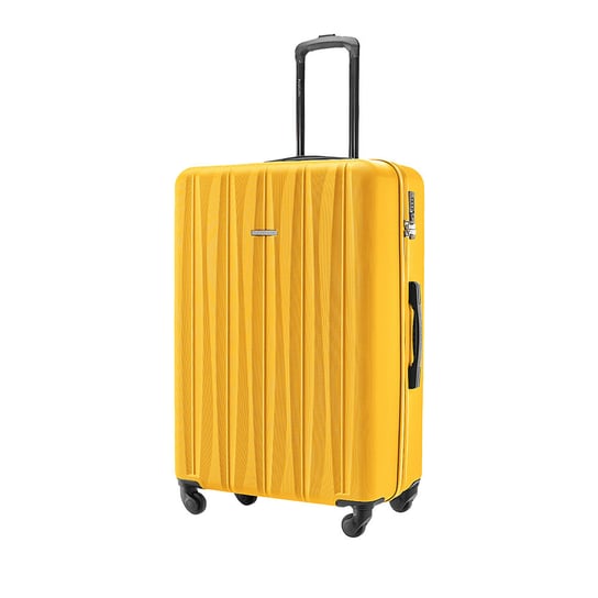 Duża walizka PUCCINI BALI ABS021A 6 Żółta PUCCINI