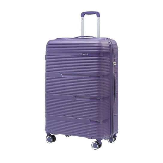 Duża walizka PUCCINI CASABLANCA PP023A 7D Fioletowa PUCCINI