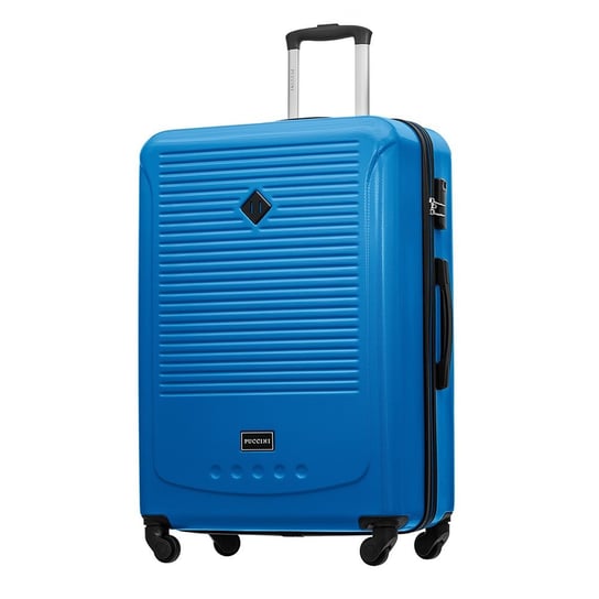 Duża walizka PUCCINI CORFU ABS016A 7C Niebieska PUCCINI
