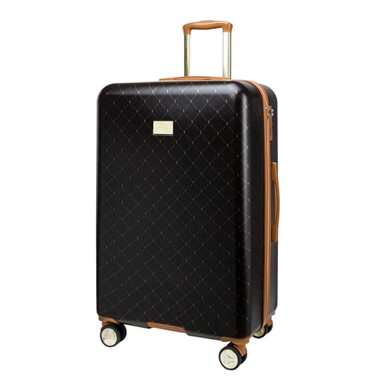 Duża walizka PUCCINI SAINT TROPEZ ABS023A 2 Brązowa PUCCINI