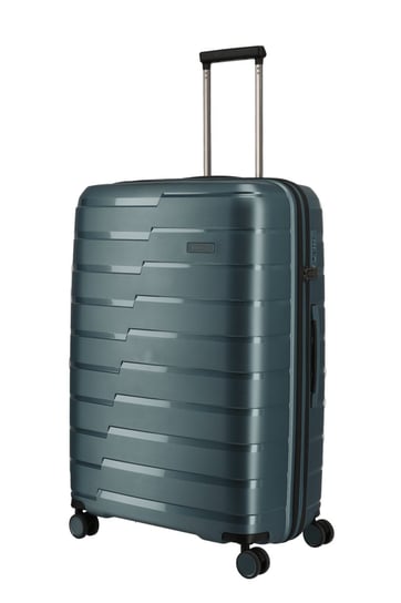 Duża walizka TRAVELITE AIR BASE 4 075349-25 Ice Blue Travelite