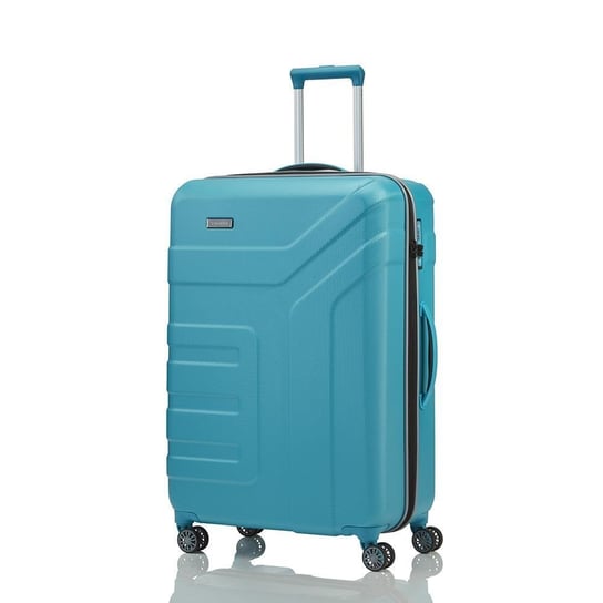 Duża walizka TRAVELITE VECTOR 72049-21 Turkusowa Travelite