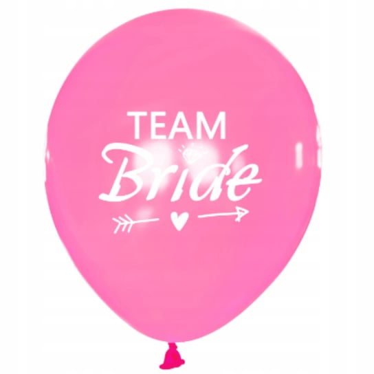 Duże Balony Team Bride Wieczór Panieński Bride To Be Różowe Inna marka