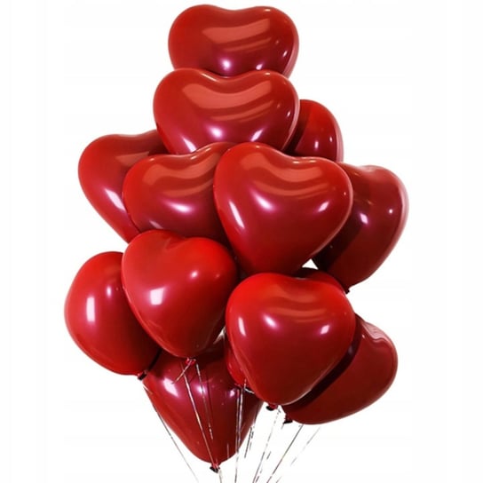 Duże Czerwone Balony Serce Serduszko Dekoracje Urodziny Wesele Ślub Inna marka