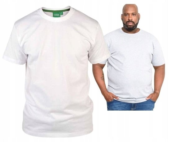 DUŻE ROZMIARY T-shirt Flyers biały DUKE D555 6XL obw. 172cm Inna marka