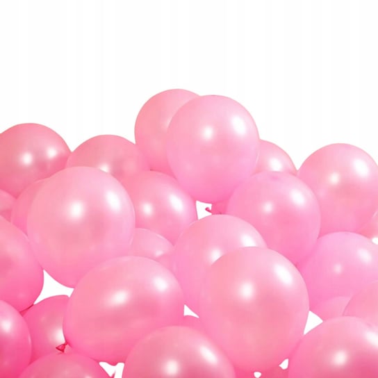 Duże Różowe Balony Perłowe Urodziny 100 Szt 12 Cali Baby Shower Inna marka