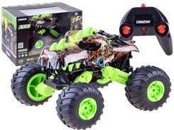 Duże Sterowane Auto Monster Dino 4X4 Pilot Rc0537Z One Size Inna marka