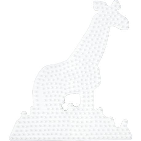 Duże Szablony Do Koralików Do Prasowania - Zabawki Kreatywne Dla Chłopców I Dziewczynek  - Żyrafa Hama
