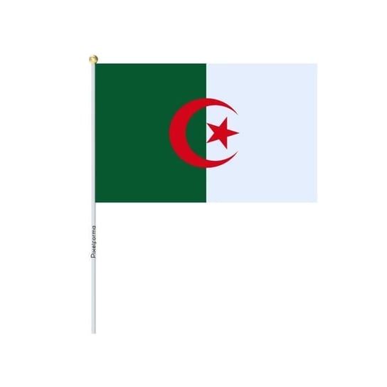 Dużo Mini Flagi Algierii 14x21cm w 50 sztukach Inny producent (majster PL)
