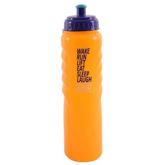 Duży BIDON butelka sportowa 1L pomarańczowy do ćwiczeń na siłownię Orion