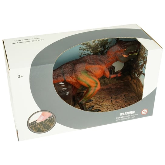 Duży dinozaur Tyranozaur figurka gumowa KinderSafe