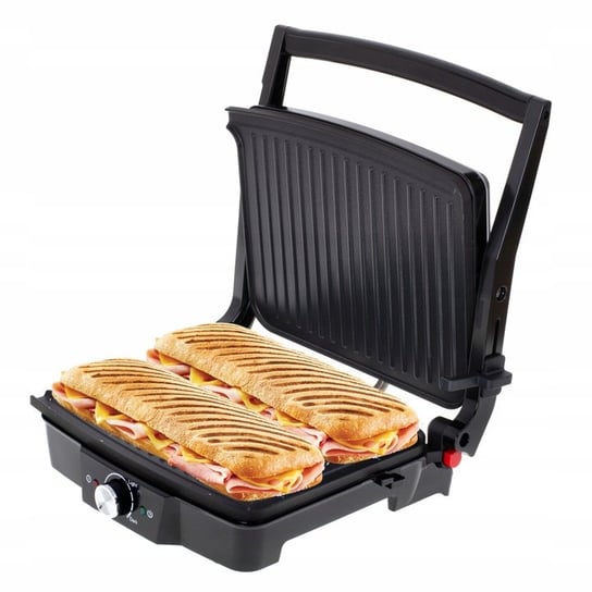 Duży Grill Elektryczny Opiekacz Rozkładany Kontaktowy Toster XXL Moc 2500W Camry