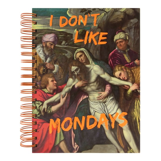 Duży Kołonotatnik - Masterpieces - I Don't Like Mondays M Santoro London
