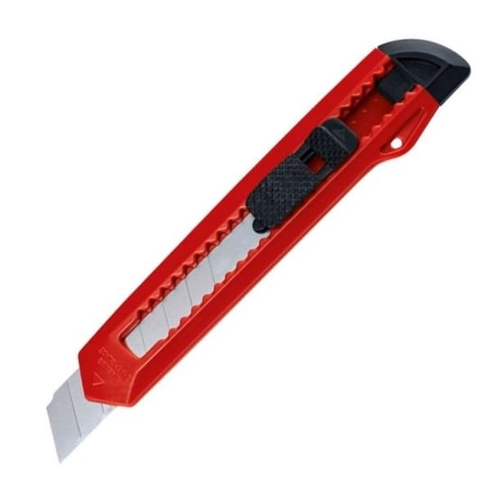 Duży nożyk do kartonu QUITO czerwony HelloShop
