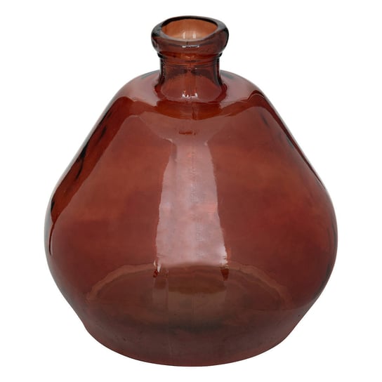 Duży okrągły wazon ze szkła z recyklingu ULY, Ø 45 cm Inna marka