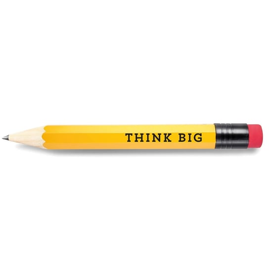 Duży Ołówek 'Think Big' | Donkey Inna marka