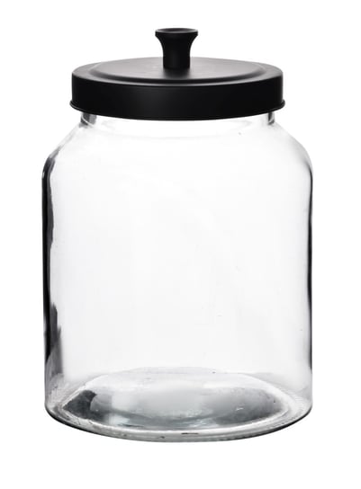 Duży ozdobny szklany słoik Pojemnik kuchenny z pokrywką 2,8 l Basic Mondex