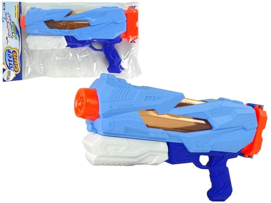 Duży Pistolet Na Wodę 800Ml Niebieski Lean Toys