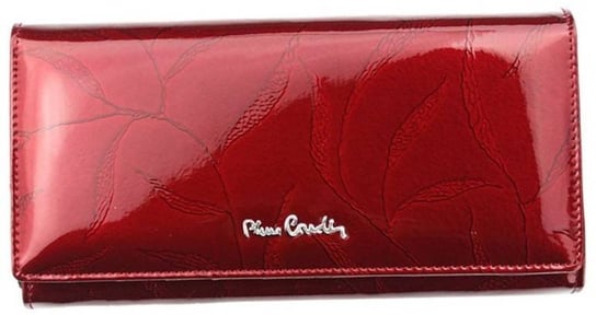 Duży portfel damski z efektownym motywem tłoczonych liści — Pierre Cardin Pierre Cardin