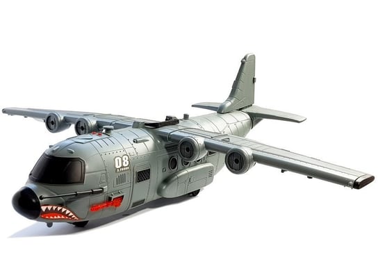 Duży Samolot Wojskowy z Akceso Lean Toys