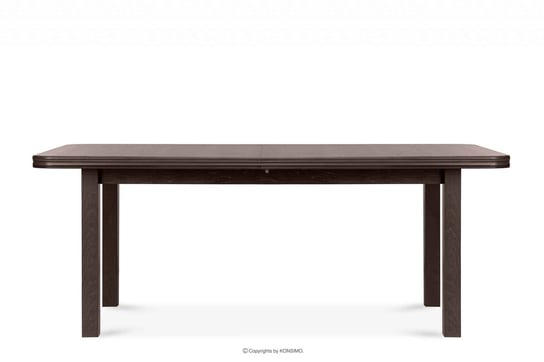 Duży stół do salonu rozkładany orzech COSPE Konsimo Konsimo