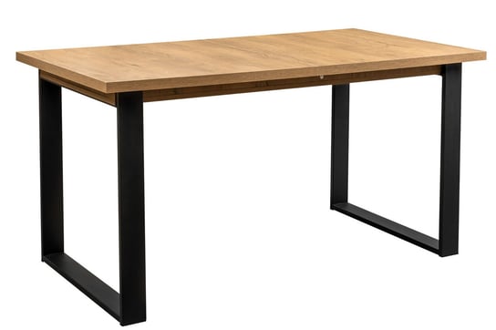 Duży Stół Rozkładany Z Metalowymi Nogami 230/150X80 Dąb Craft BONNI