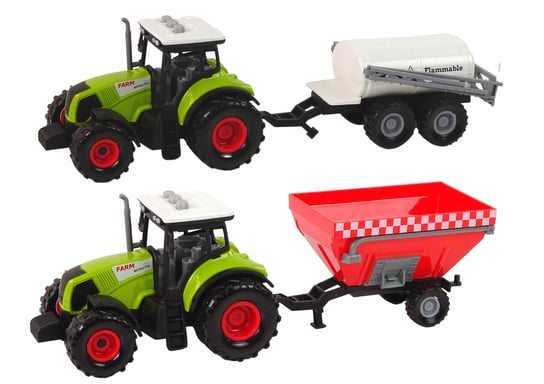 Duży Traktor Światła LED Dźwię Lean Toys