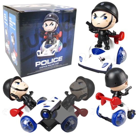 Duży Wściekły Policjant Interaktywna Zabawka Dla Dzieci Światło Dźwięk Inna marka