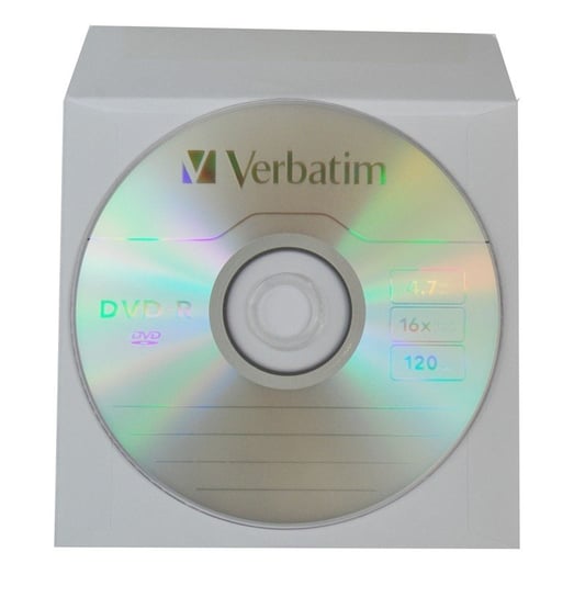 DVD-R 4,7 GB Verbatim w kopercie Verbatim