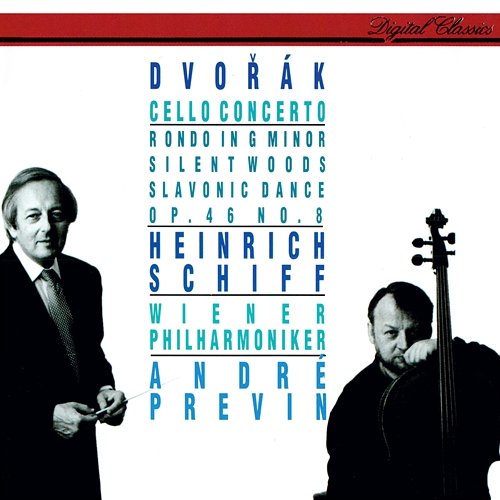 Dvorák: Cello Concerto; Silent Woods etc Heinrich Schiff, Wiener Philharmoniker, André Previn