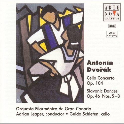 Dvorak: Cello Concerto, Slavonic Dances Guido Schiefen, Orquesta Filarmónica de Gran Canaria, Adrian Leaper