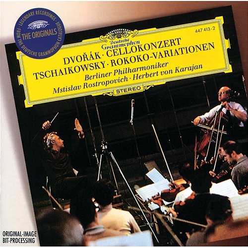 Dvorák: Cello Concerto / Tchaikovsky: Variations on a Rococo Theme Mstislav Rostropovich, Berliner Philharmoniker, Herbert Von Karajan