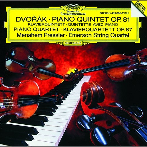 Dvorák: Piano Quintet, Op. 81 / Piano Quartet, Op. 87 Emerson String Quartet, Menahem Pressler