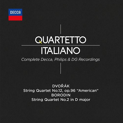 Dvorak: String Quartet No. 12; Borodin: String Quartet No. 2 Quartetto Italiano