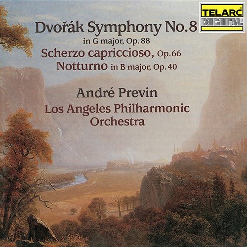 Dvořák: Symphony No. 8 in G Major, Op. 88; Scherzo capriccioso, Op. 66 & Notturno in B Major, Op. 40 André Previn, Los Angeles Philharmonic