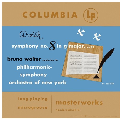 Dvorák: Symphony No. 8, Op. 88 & Slavonic Dance, Op. 46, No. 1 - Barber: Symphony No. 1, Op. 9 Bruno Walter