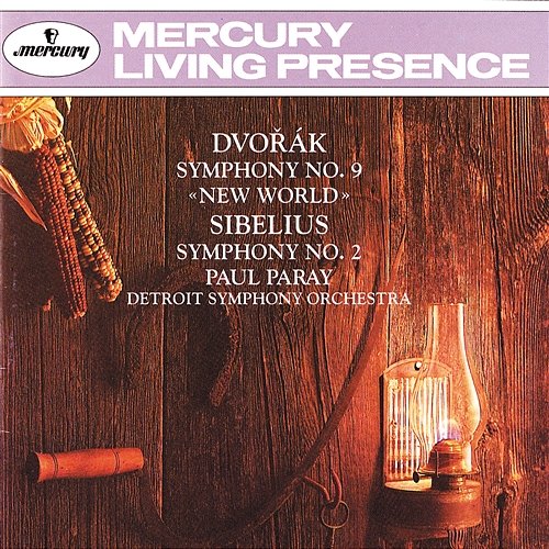 Dvorák: Symphony No. 9 "From the New World"/Sibelius: Symphony No. 2 Detroit Symphony Orchestra, Paul Paray