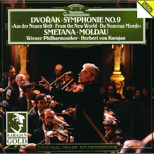 Dvorák: Symphony No. 9 in E Minor, Op. 95, B. 178 "From the New World" / Smetana: The Moldau Wiener Philharmoniker, Herbert Von Karajan