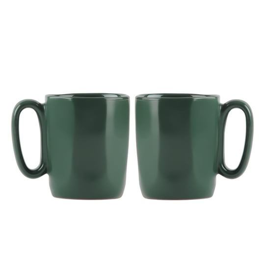 Dwa kubki ceramiczne z uszkiem 80 ml Fuori zielone 29972 Vialli Design