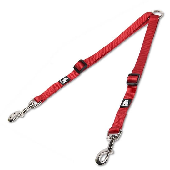 Dwójnik do smyczy dla psa Truelove czerwony L (45-68 cm) Truelove